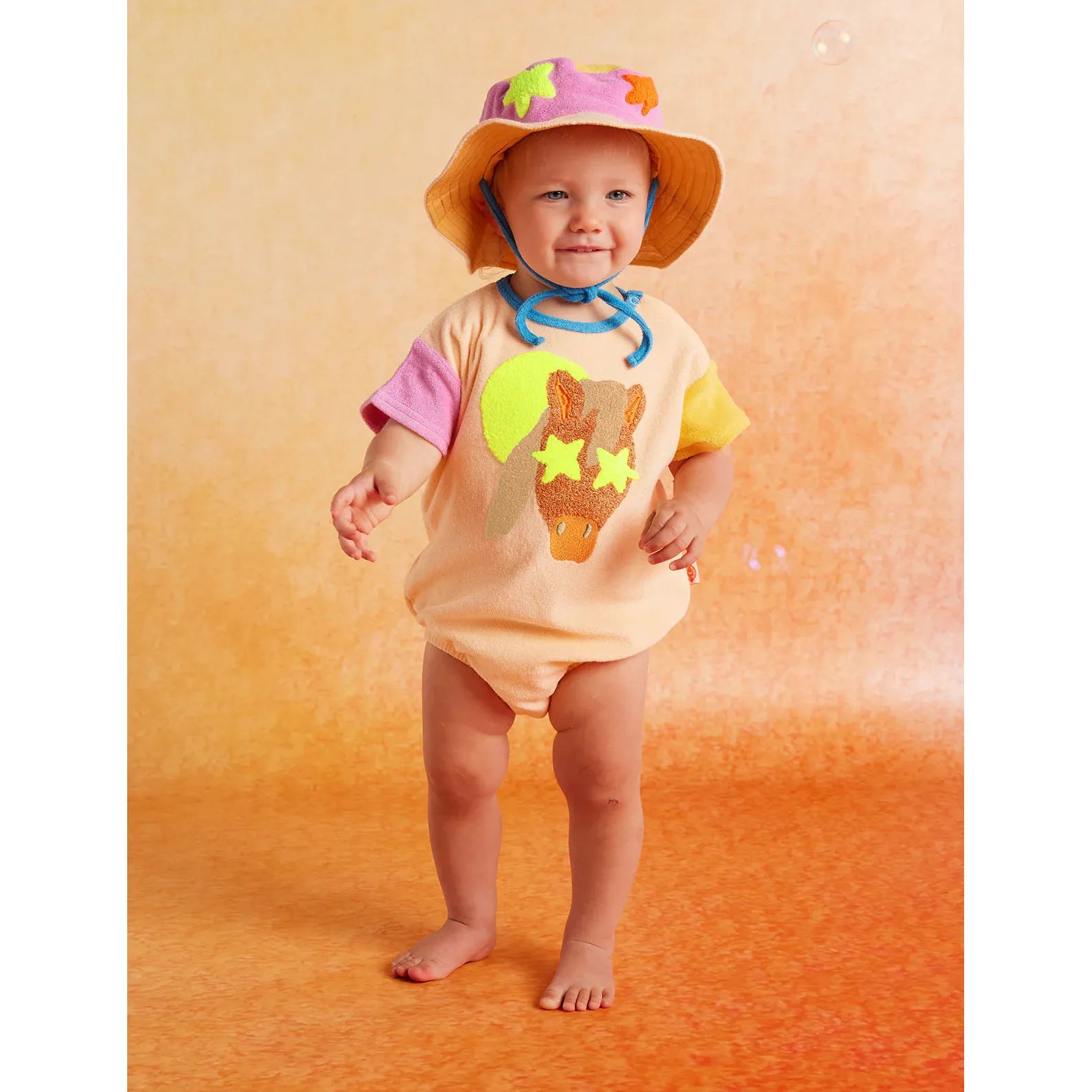 Giddy Up Terry Short Sleeve Bodysuit