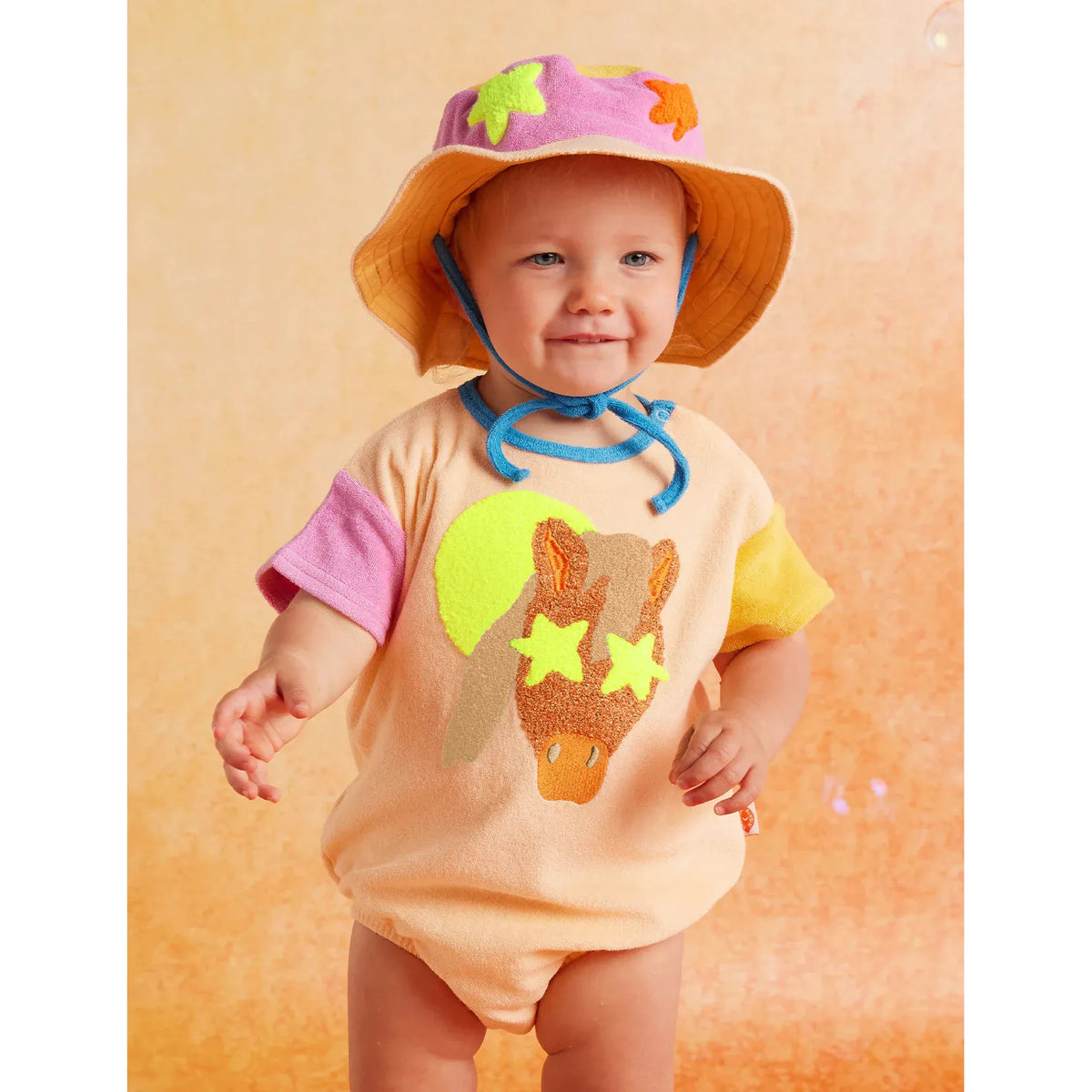 Giddy Up Terry Short Sleeve Bodysuit