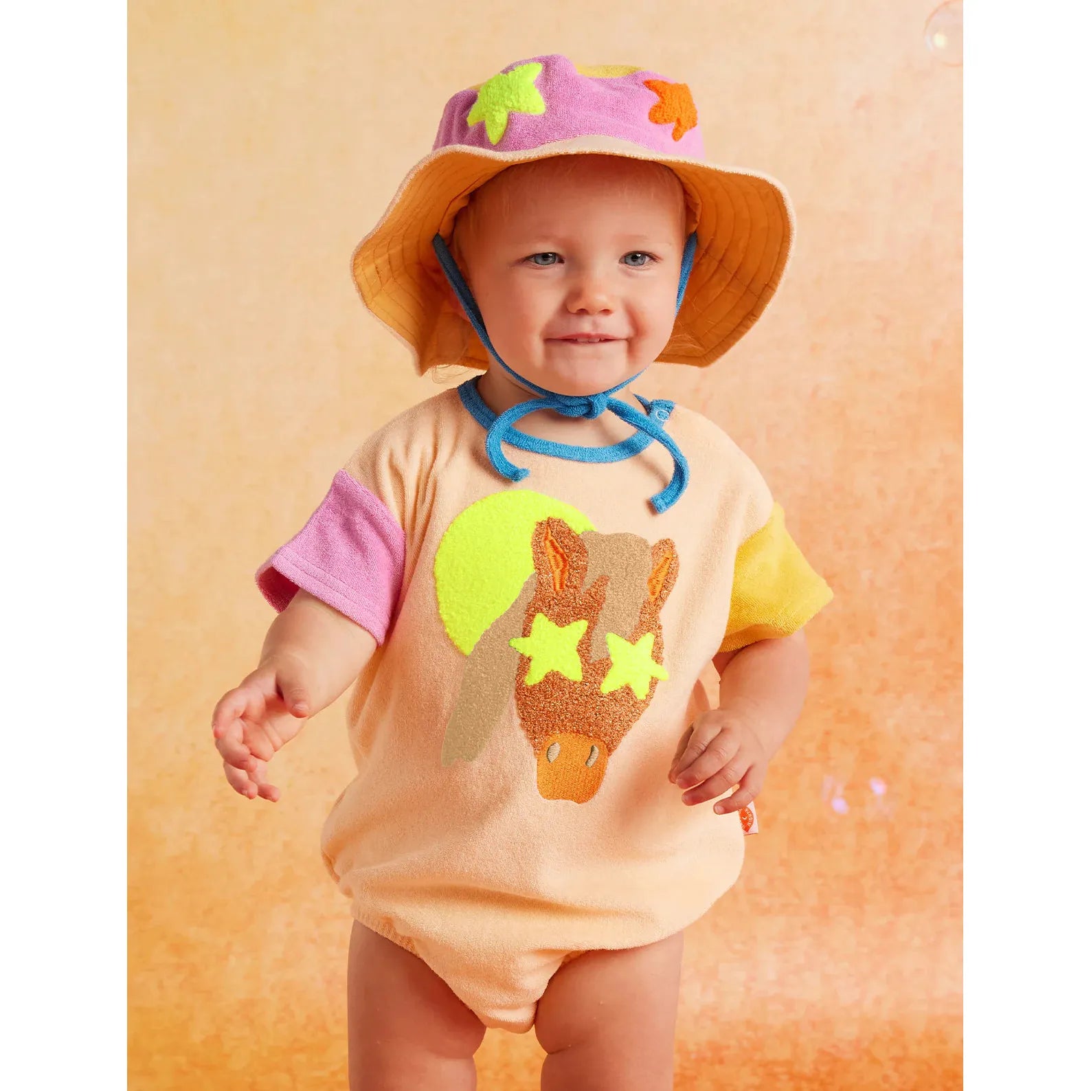 Giddy Up Terry Short Sleeve Bodysuit