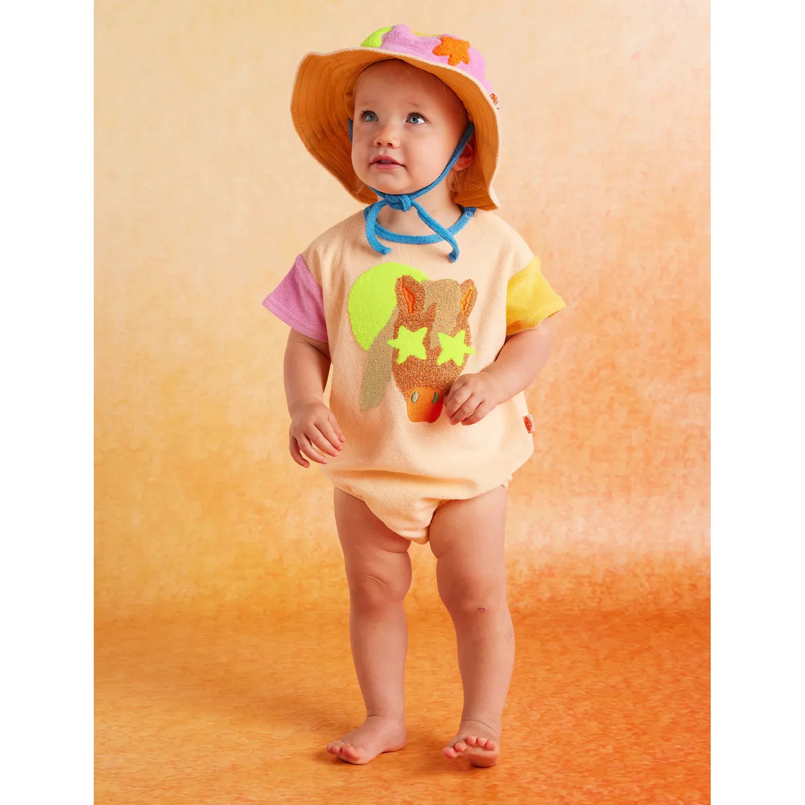 Giddy Up Terry Short Sleeve Bodysuit