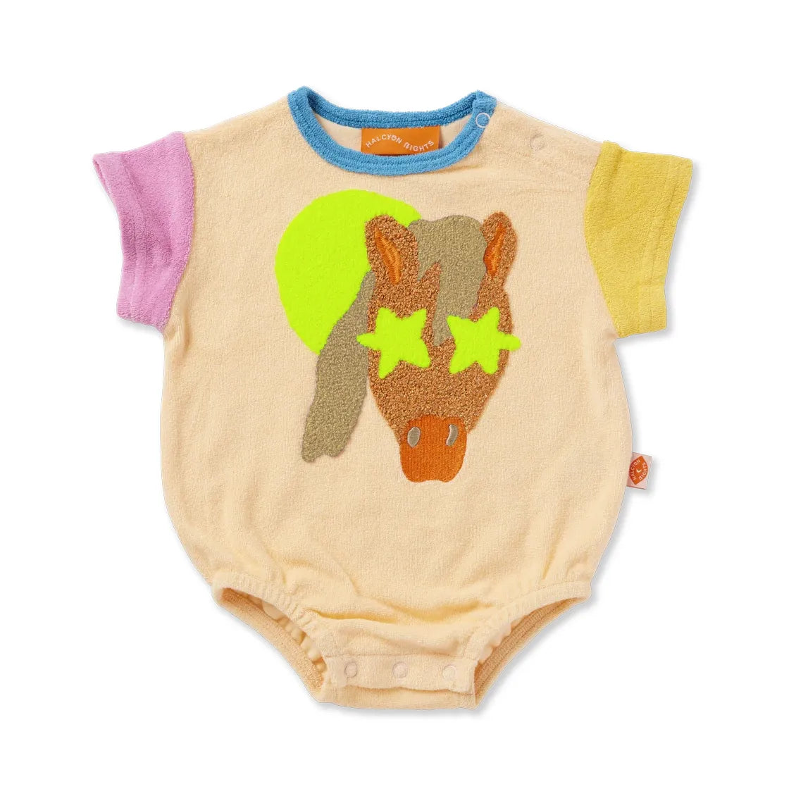 Giddy Up Terry Short Sleeve Bodysuit