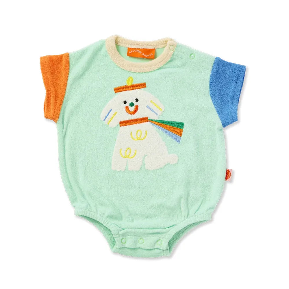 Puppy Park Terry Short Sleeve Bodysuit