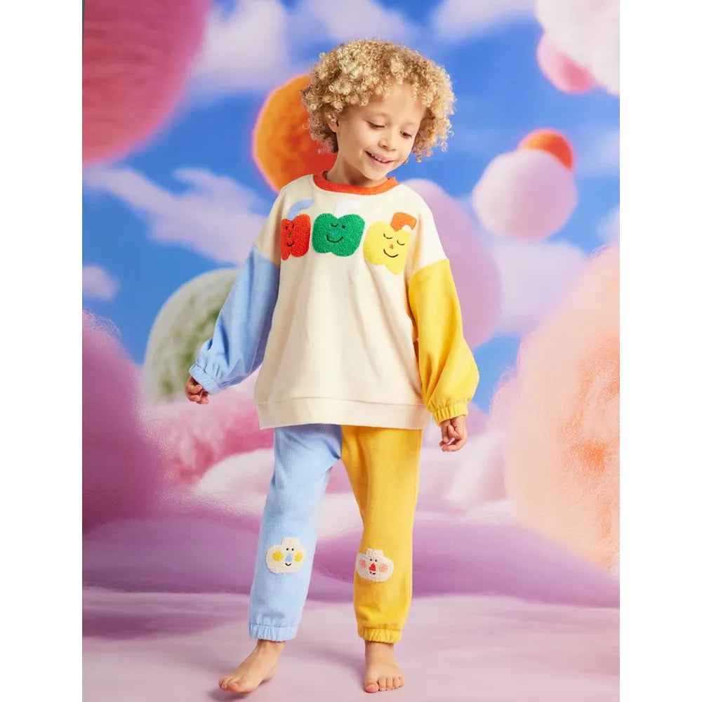Pocket Patch Terry Pants