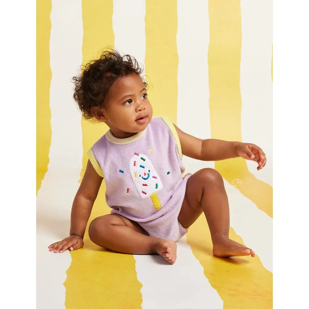 Ice Cream Terry Singlet Suit