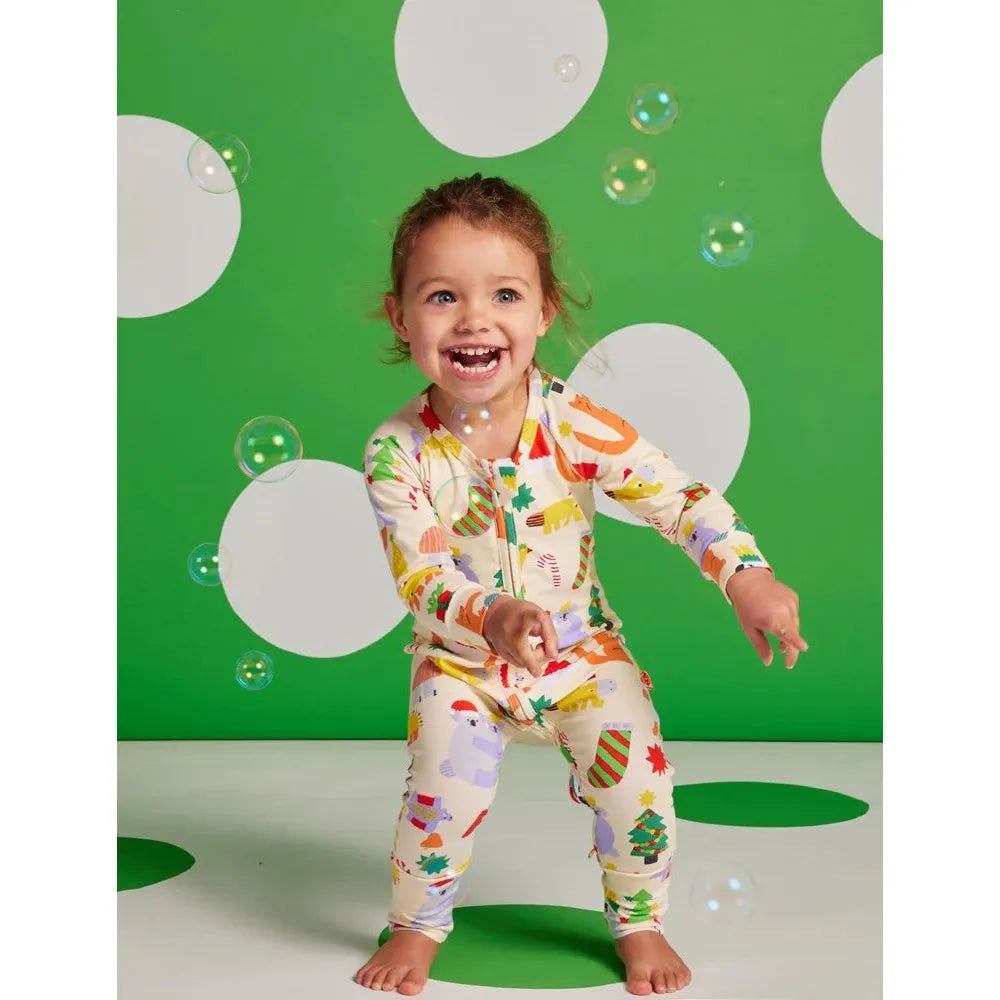 Tinsel Tails Long Sleeve Romper