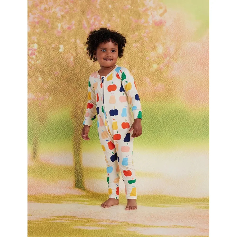 Long Sleeve Romper - Tiny Orchard