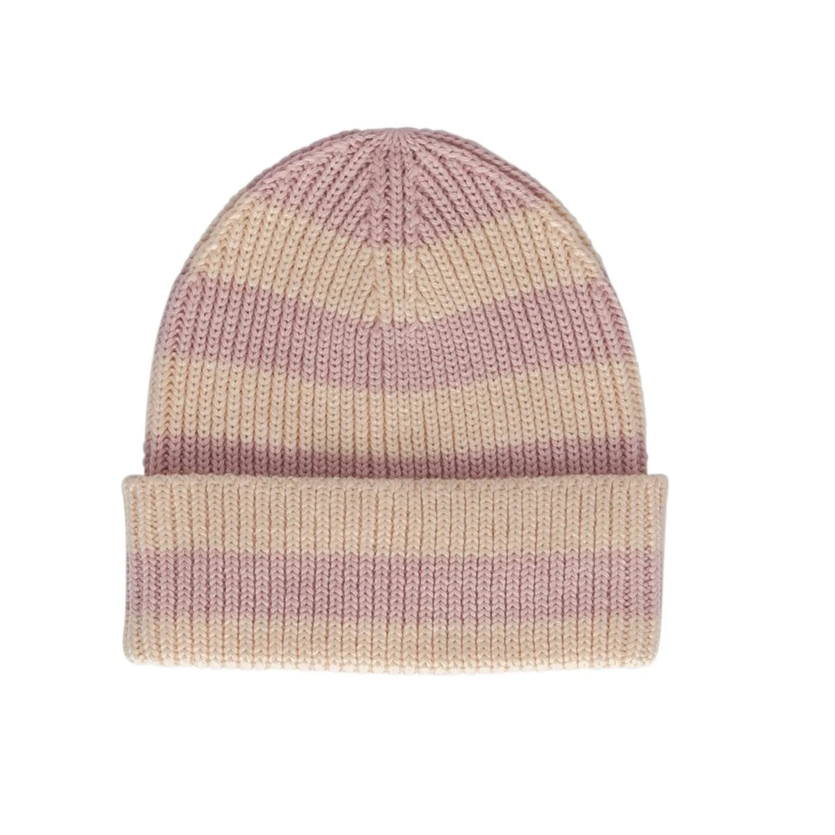 Tokyo Merino Beanie Lavender Stripe