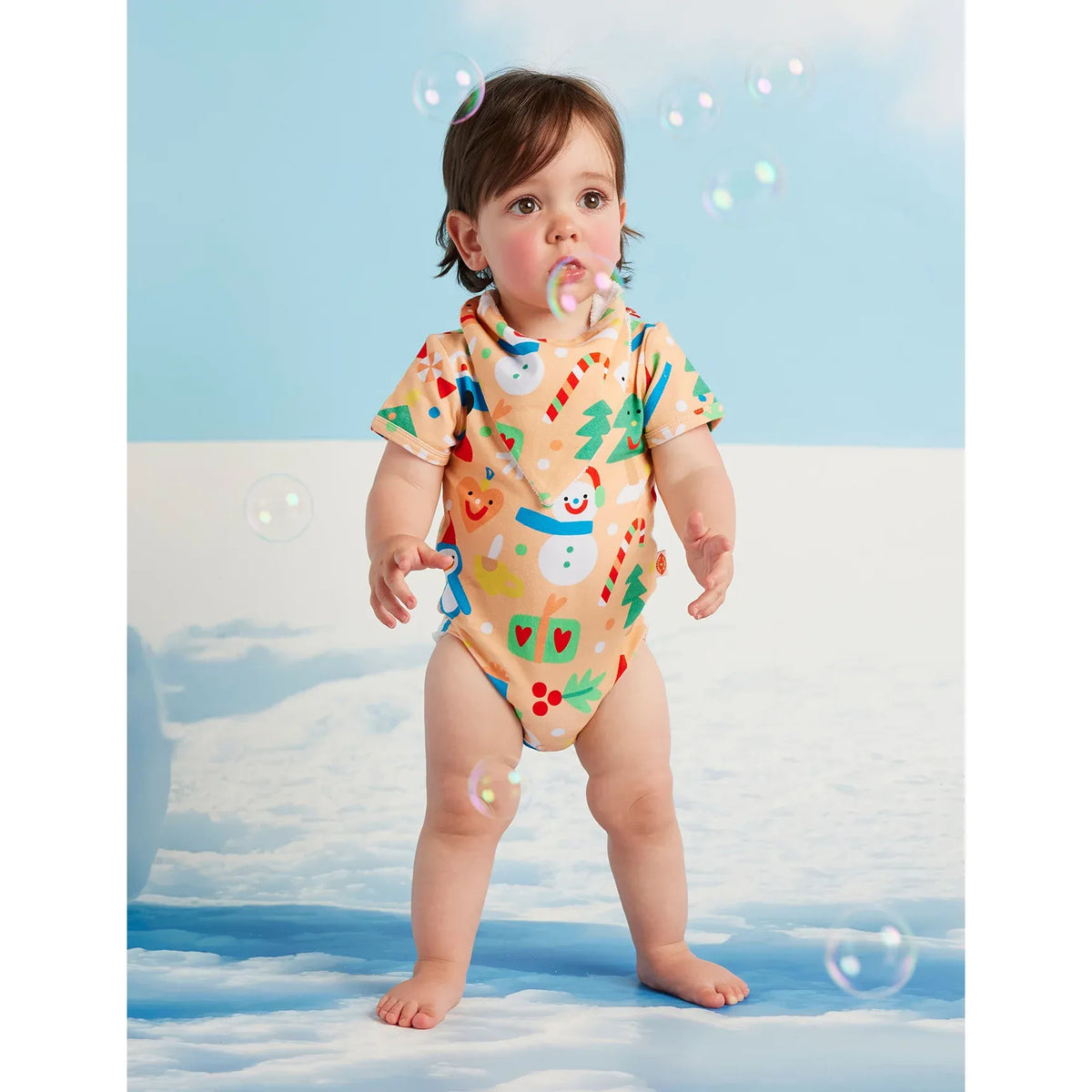 Twinkle Town Short Sleeve Bodysuit