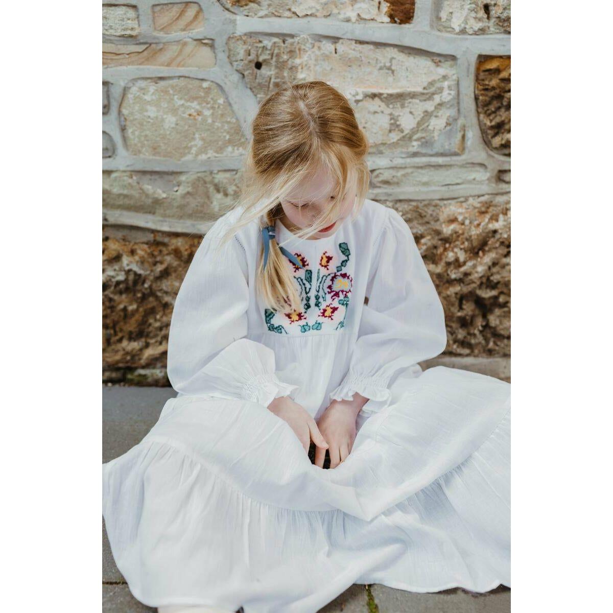 Hettie Dress - White