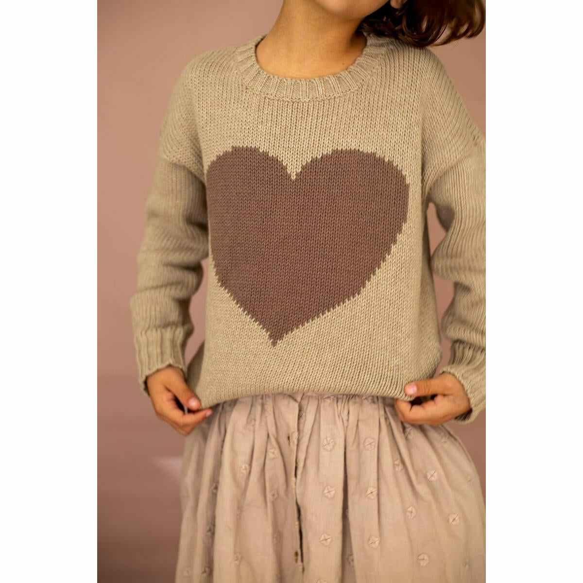 Big Love Jumper-Natural Linen