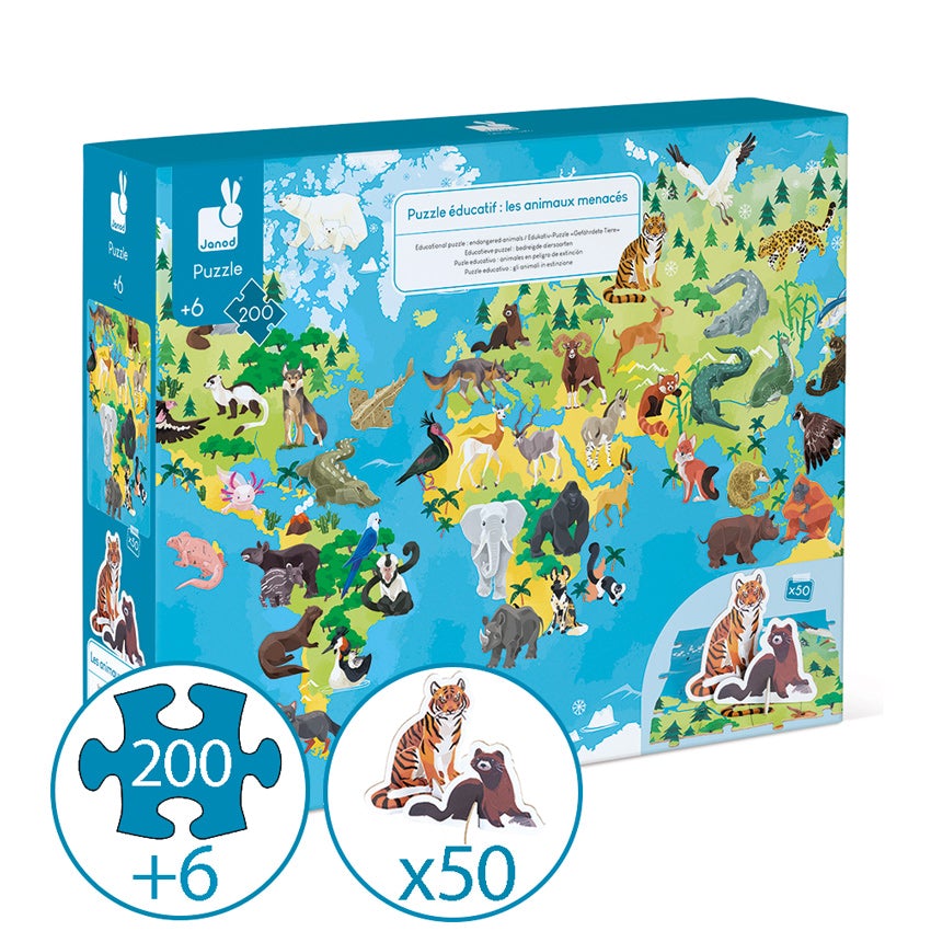Endangered Animals Puzzle