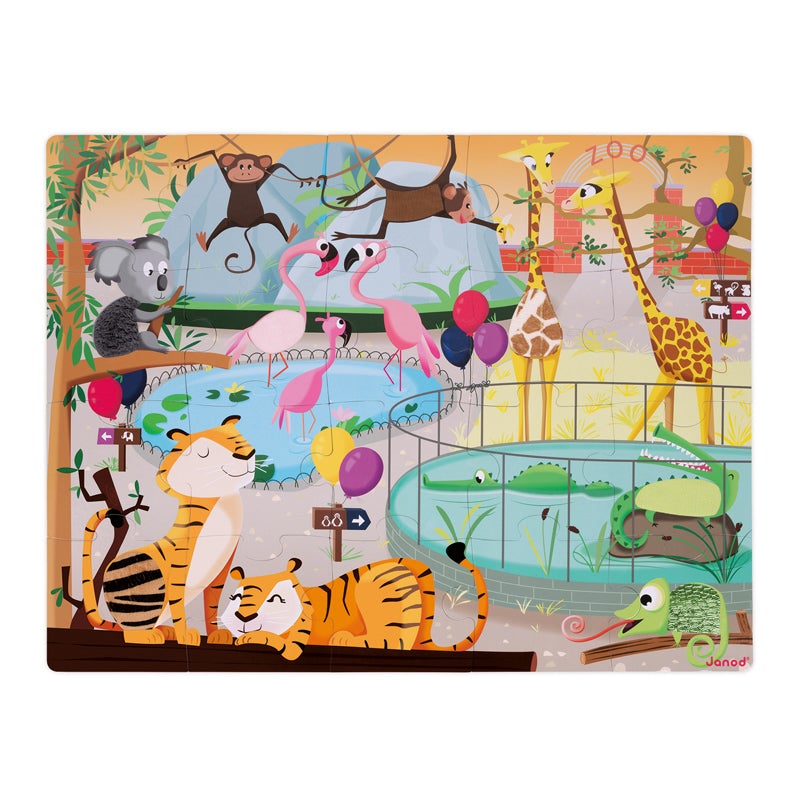 Tactile Day At The Zoo Pazzle