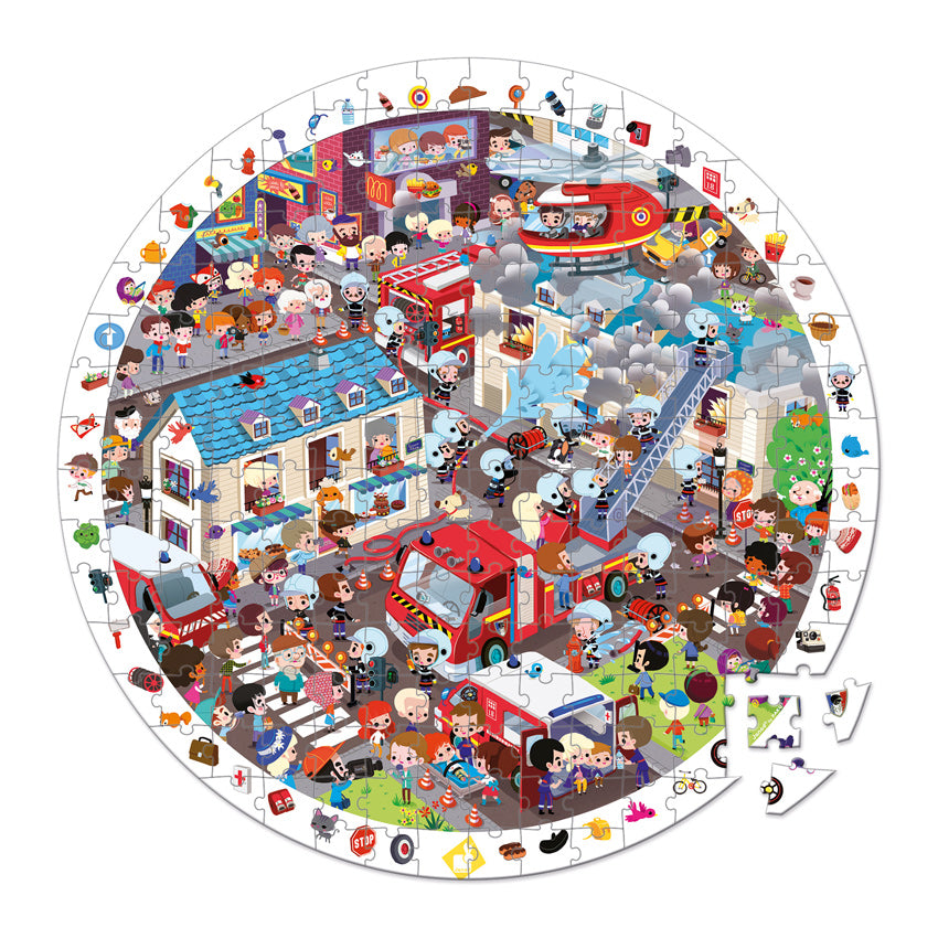 Observation Firefighter Puzzle