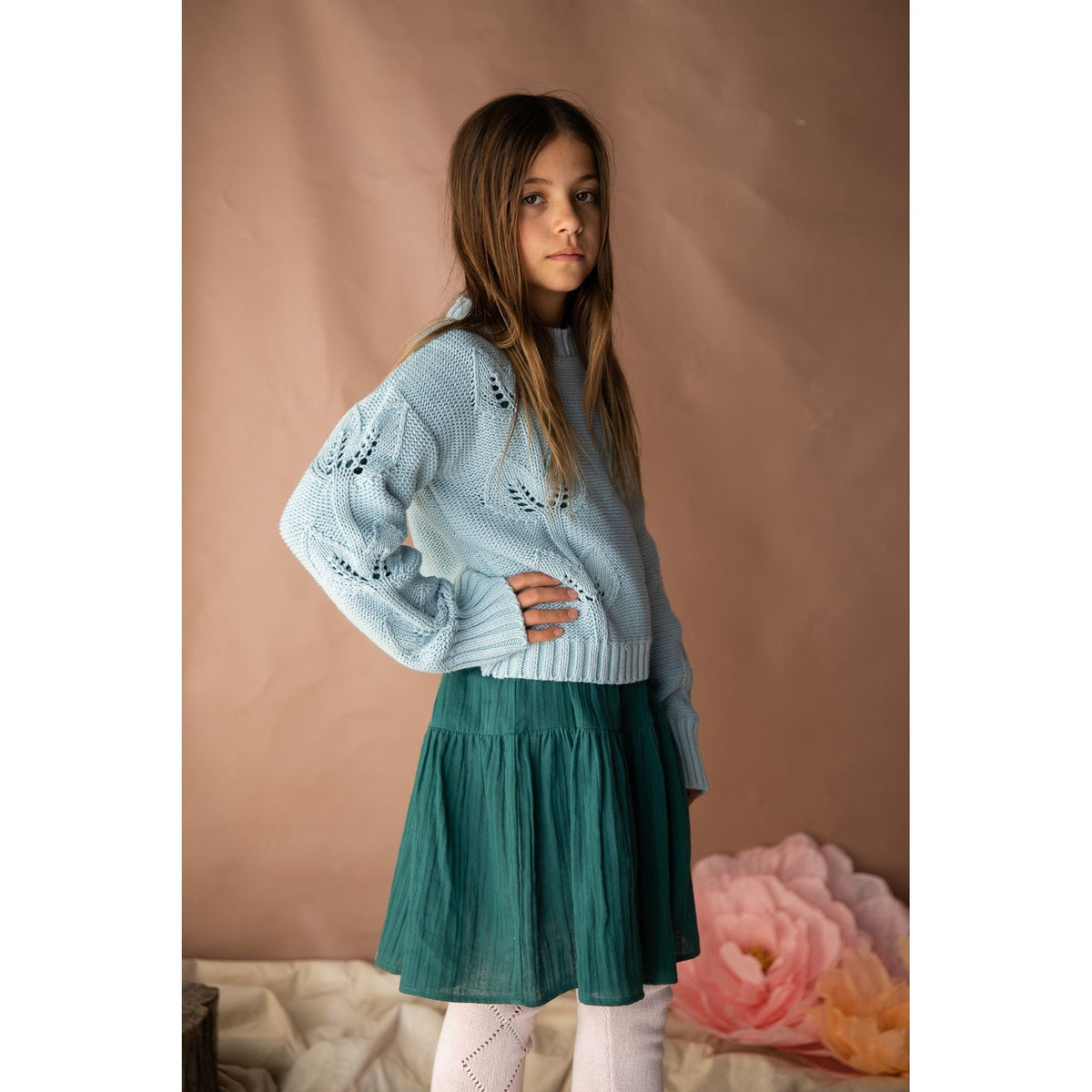 Minty Jumper-Seafoam