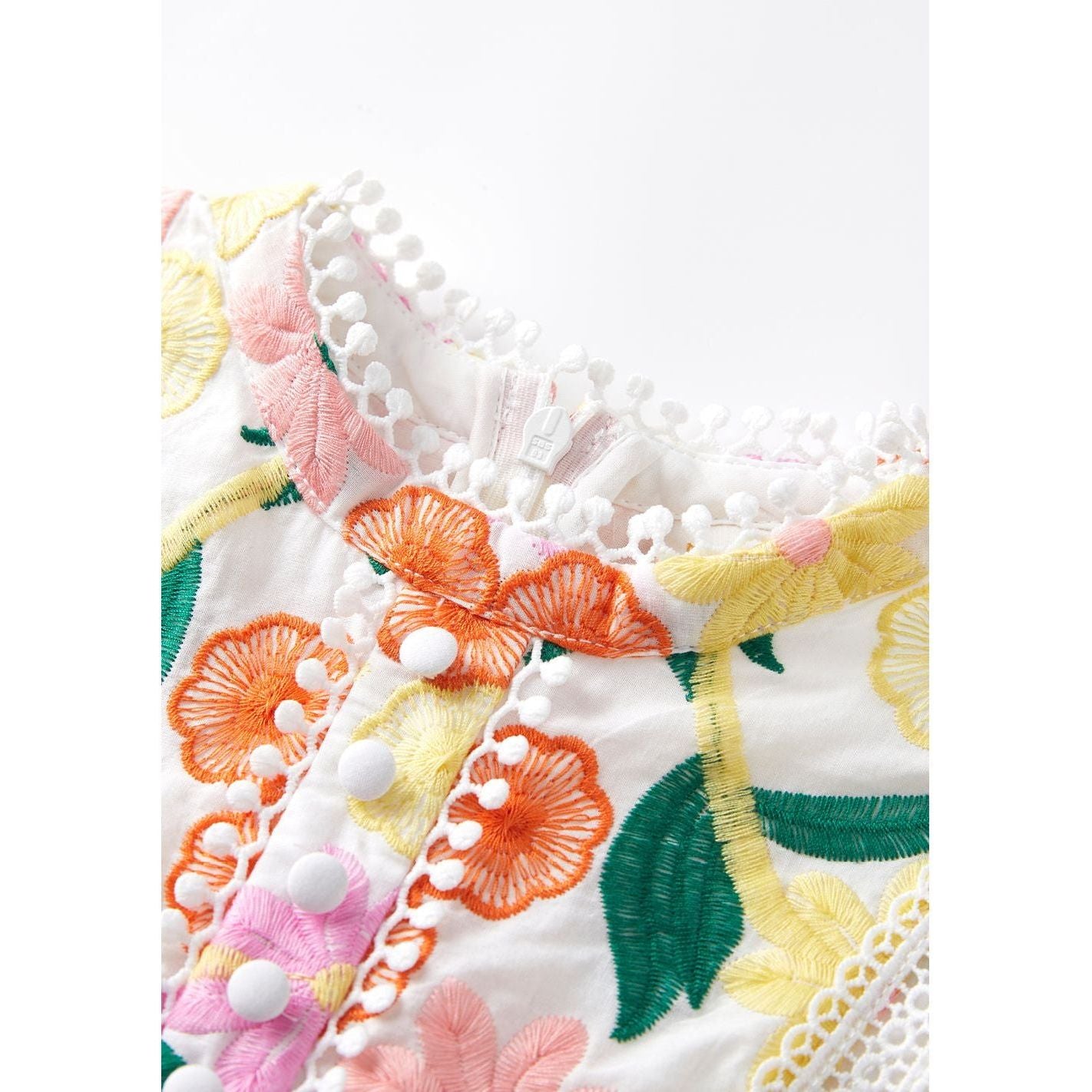 Anais Embroidered Dress