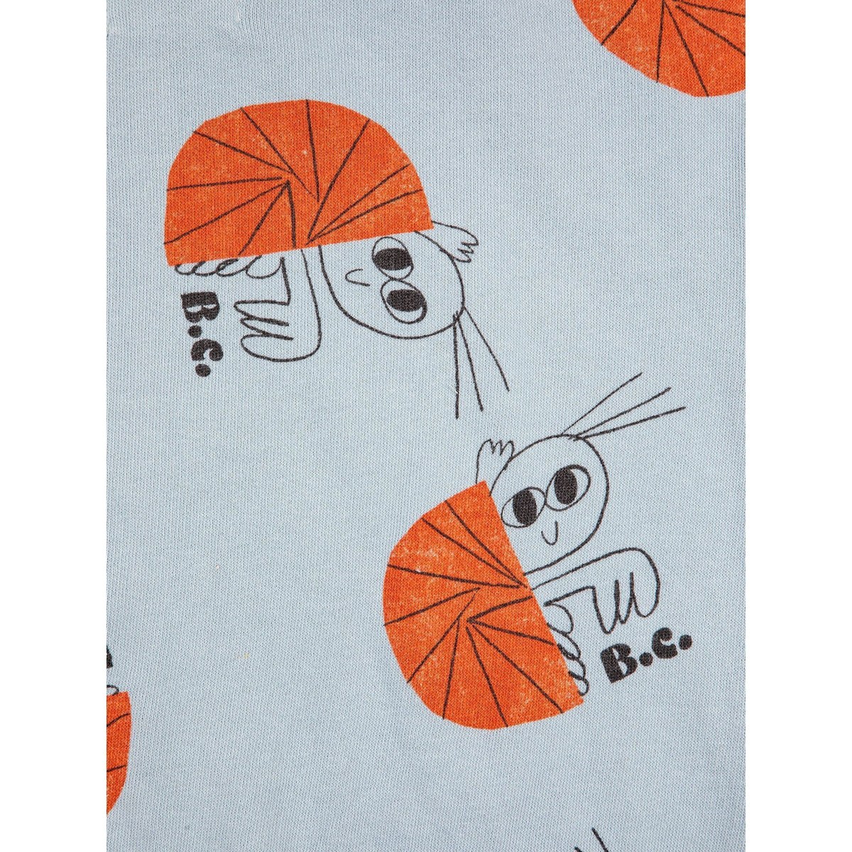 Hermit Crab All Over Zipped Sweatshirt