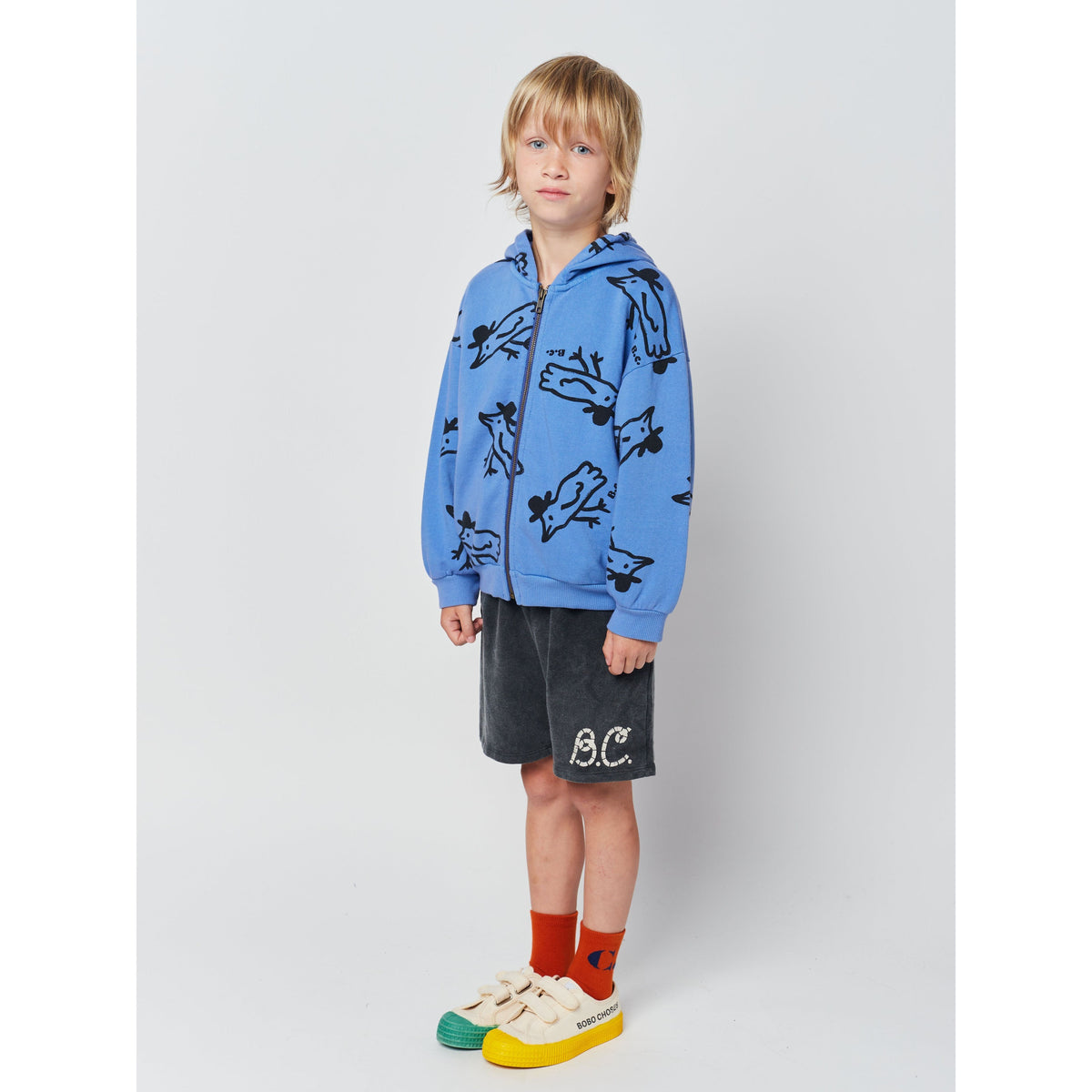 Mr Birdie Zipped Sweatshirt