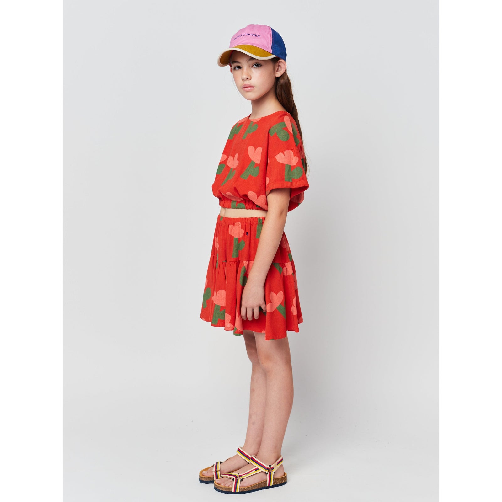 Sea Flower All Over Woven Skirt
