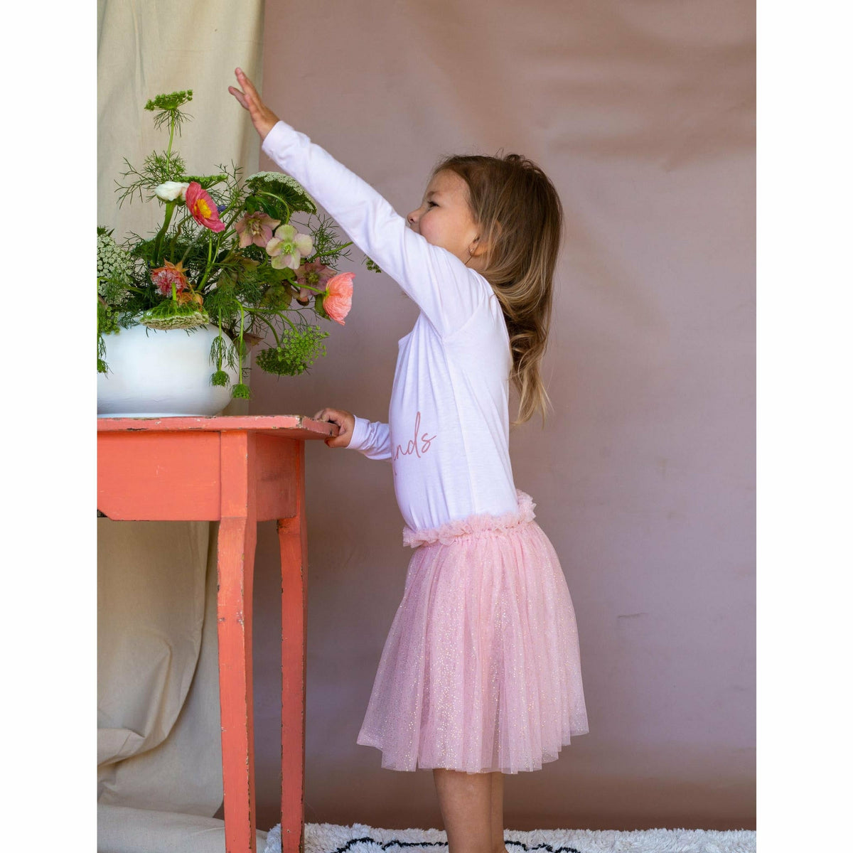 Classic Tutu-Powder Pink Sparkel