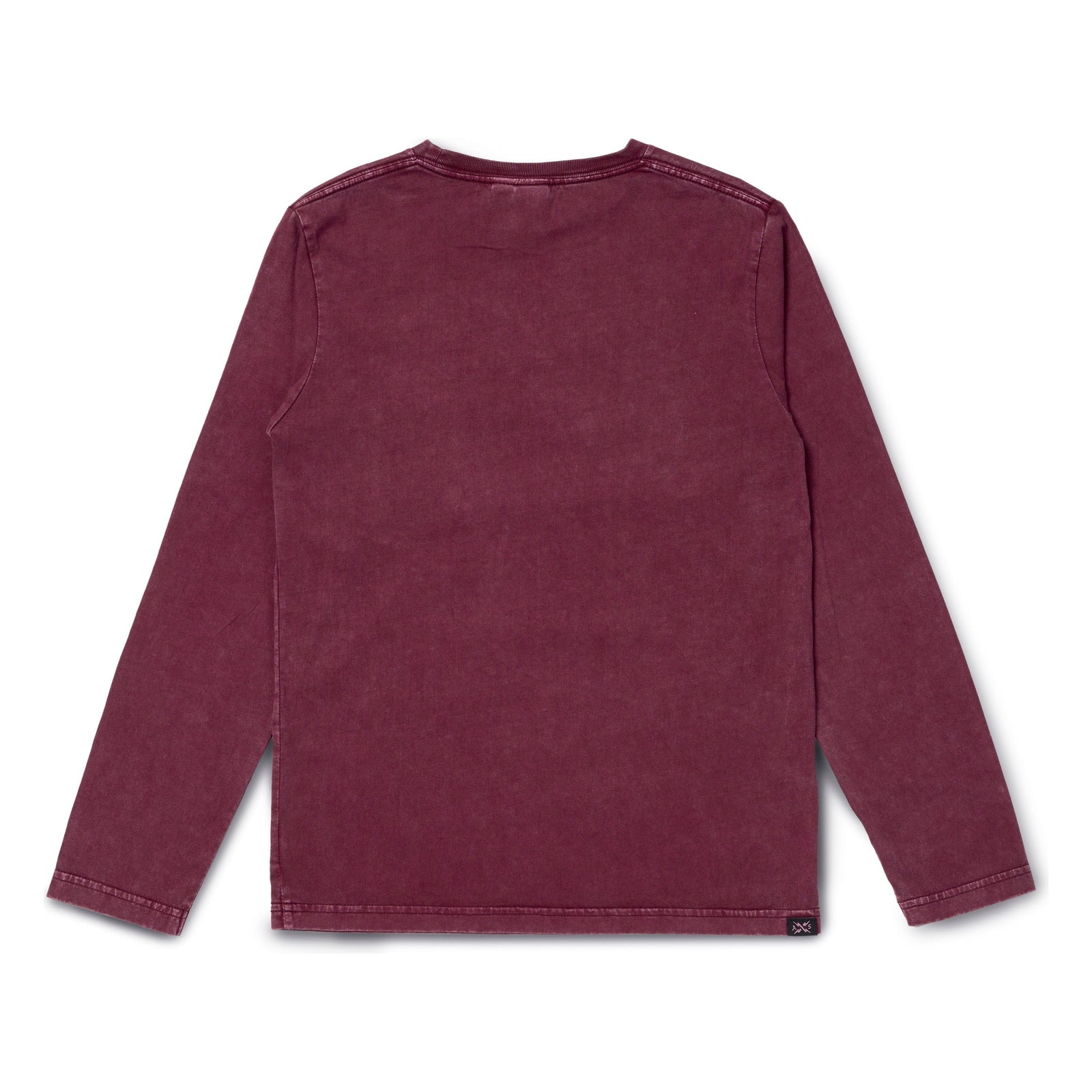 Go To Pocket Ls Tee Burgundy