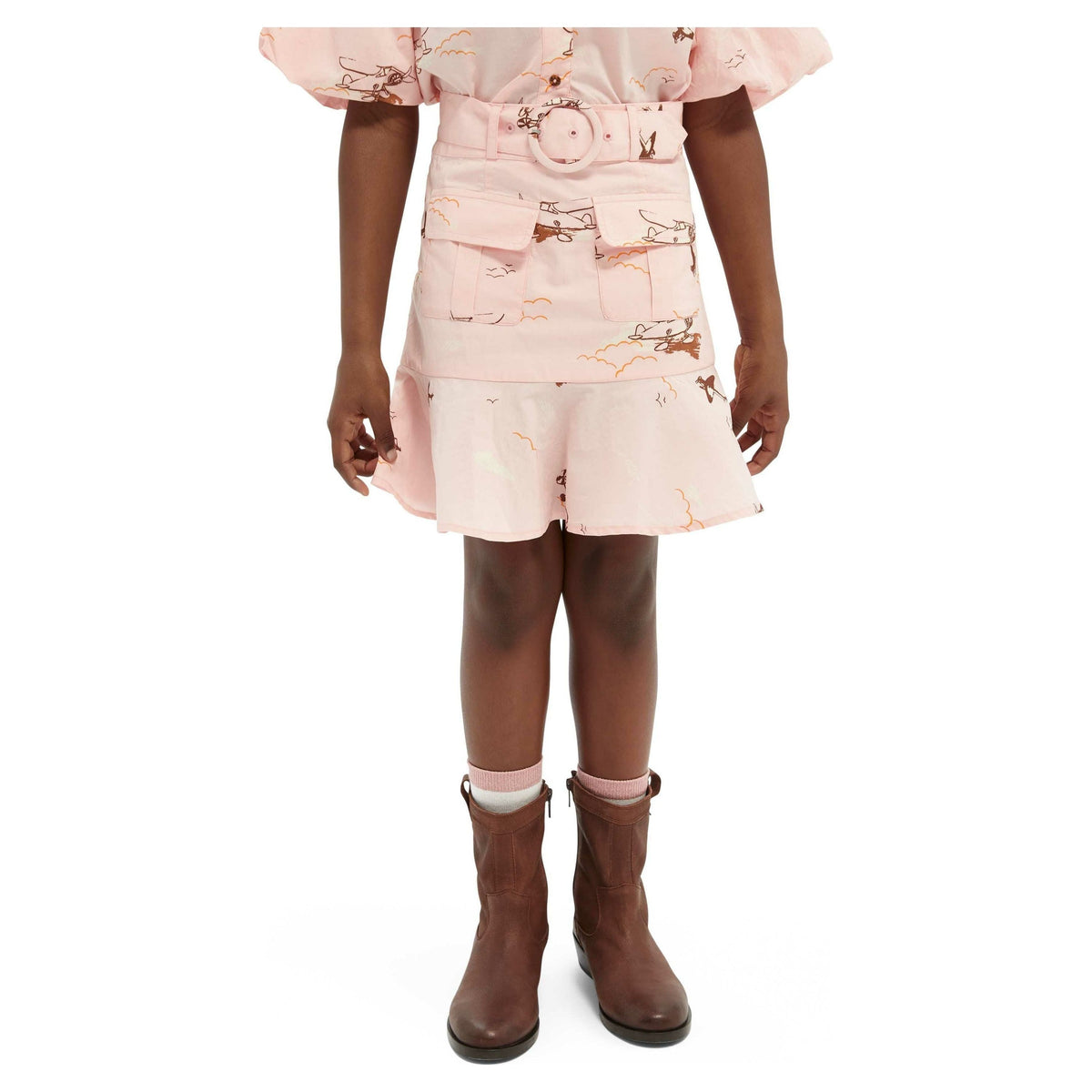 Organic Crispy Cotton Skirt