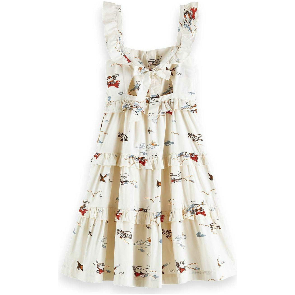 Organic Crispy Cotton Maxi Dress