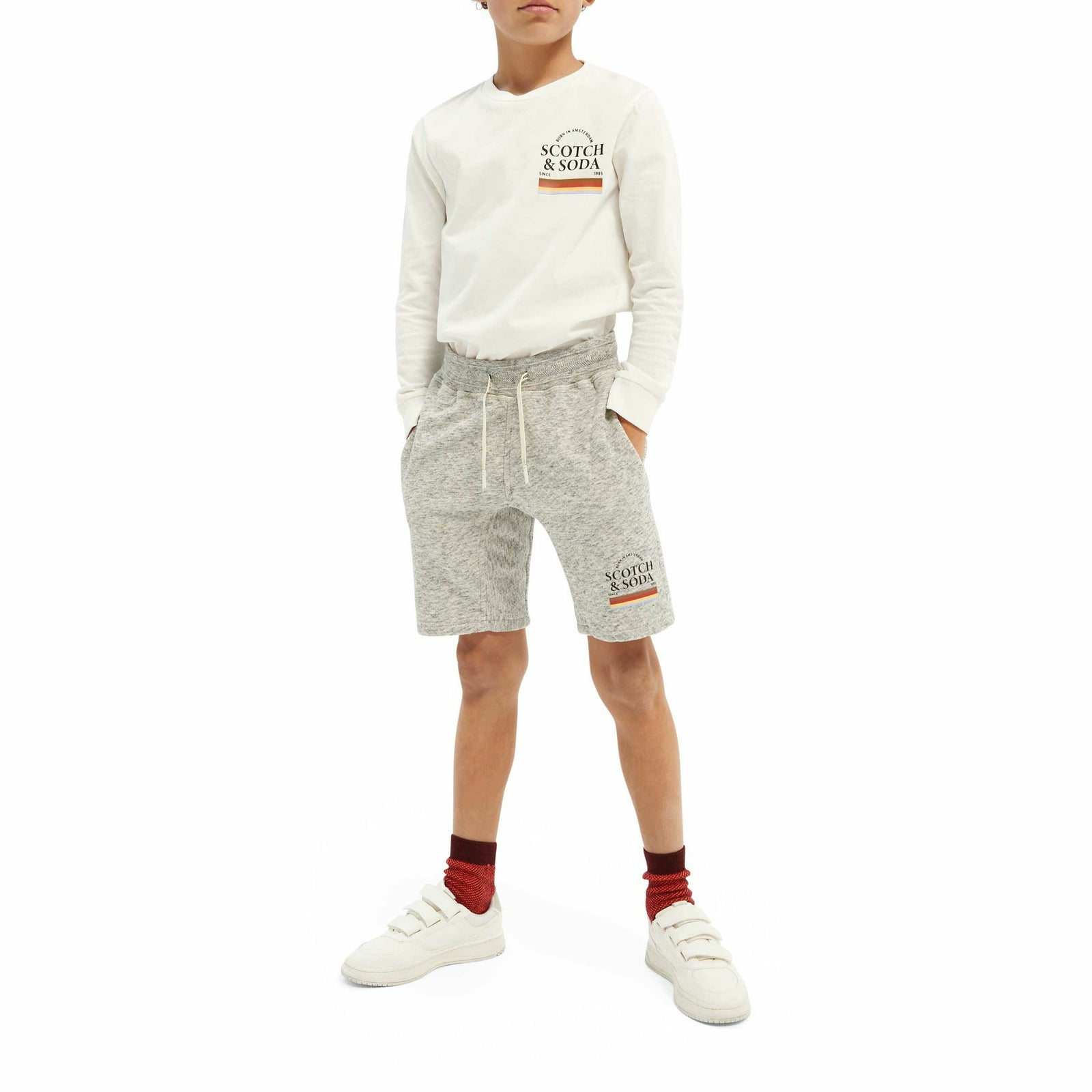 Sweat Shorts In Rich Organic Cotton Quality