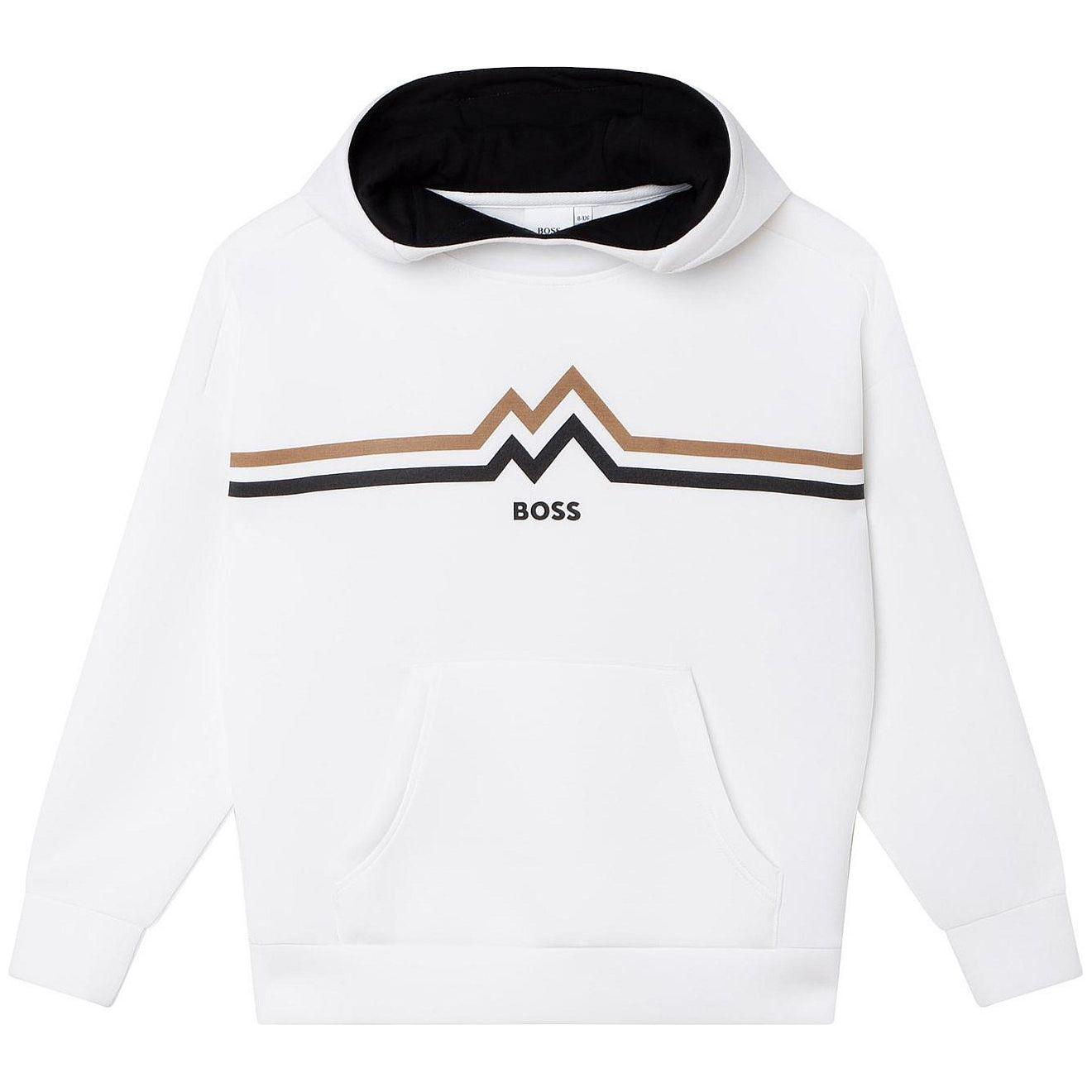 BOSS Hooded Sweatshirt - White
