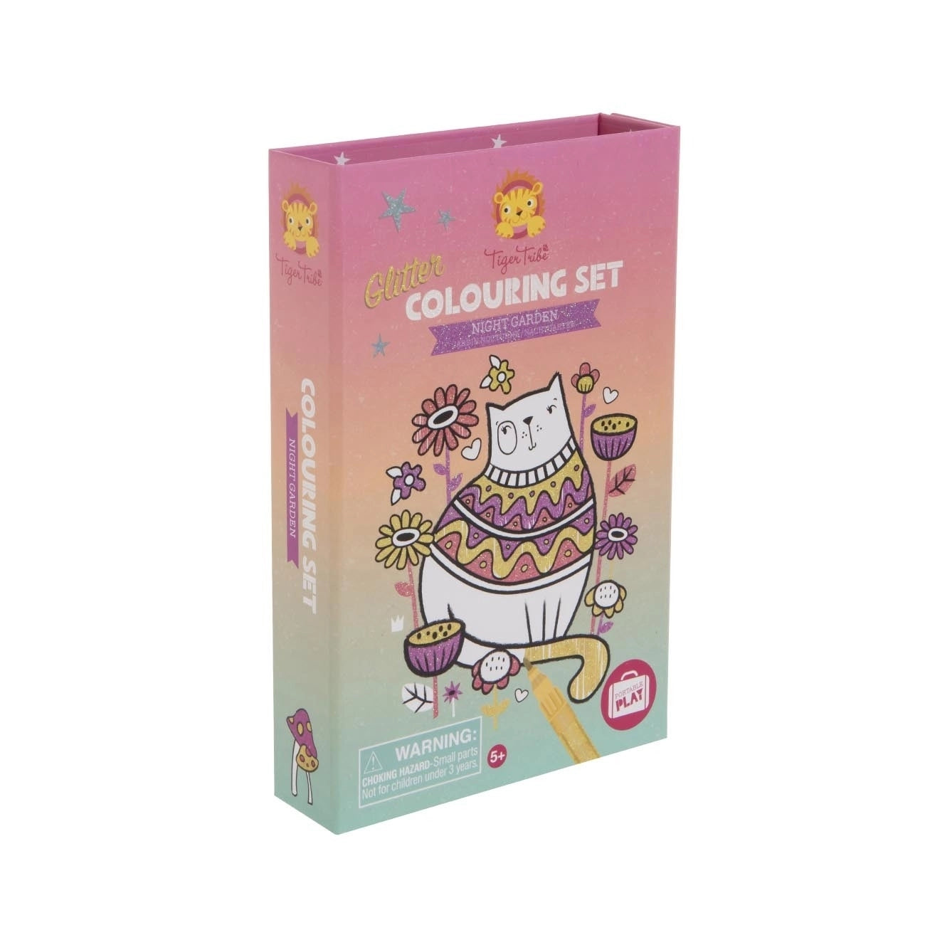 Glitter Colouring Set - Night Garden