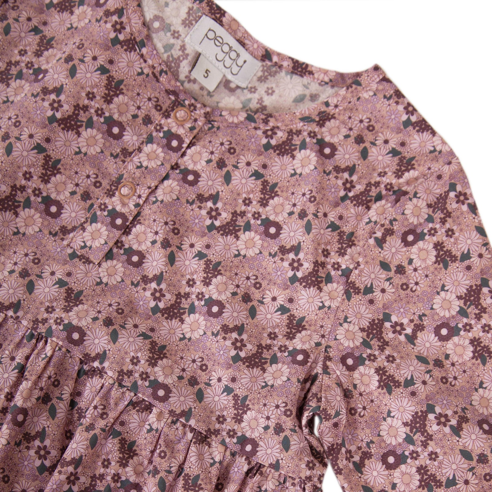 Kingston Dress - Rose Ditzy Floral