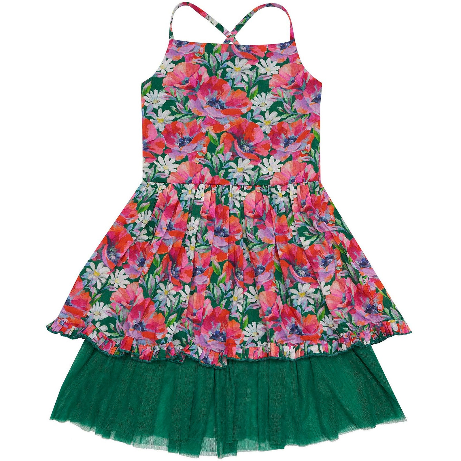 Annabelle Dress-Foliage Summer Field
