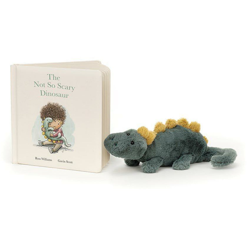 Jellycat The Not So Scary Dinosaur Book