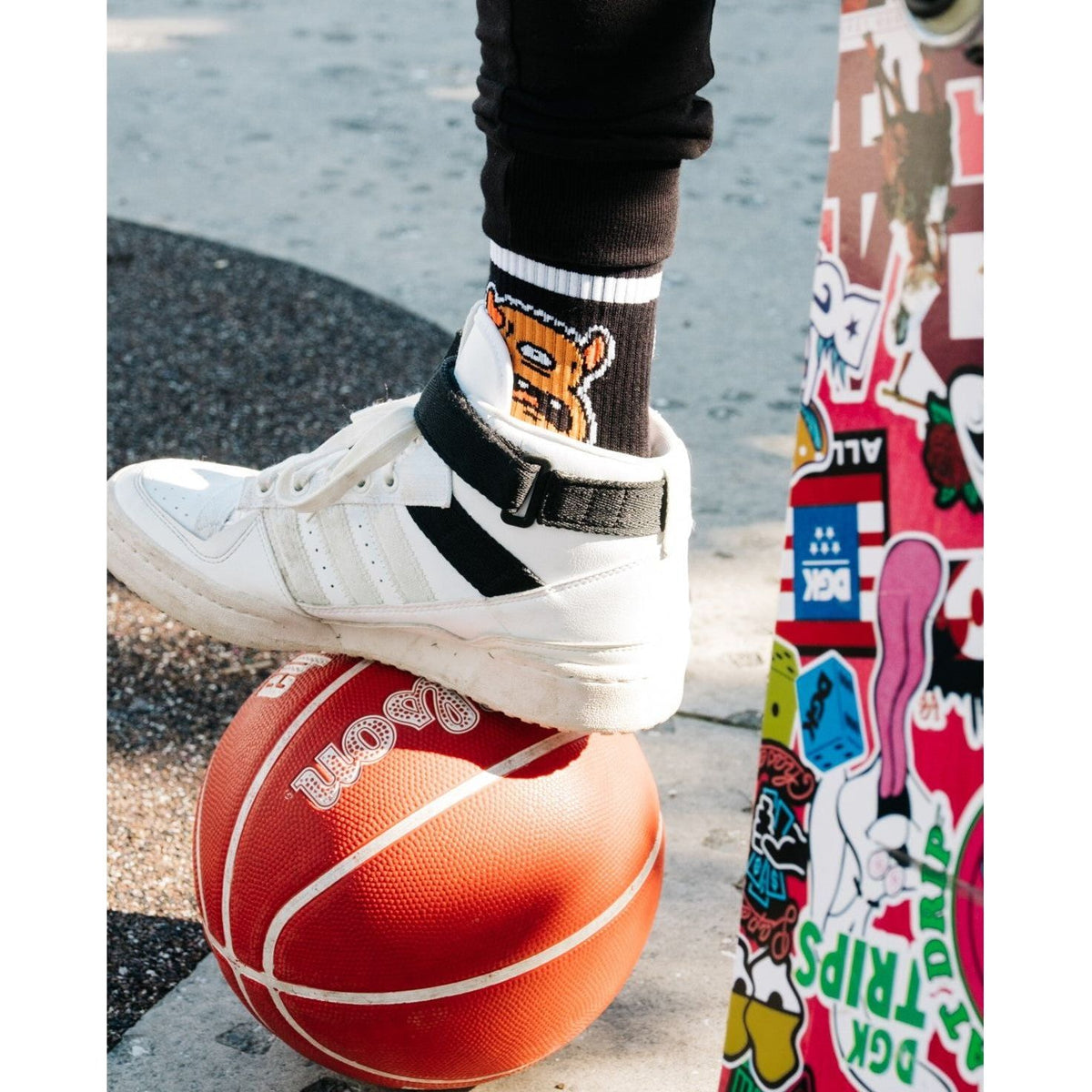 B Monster Skate Socks