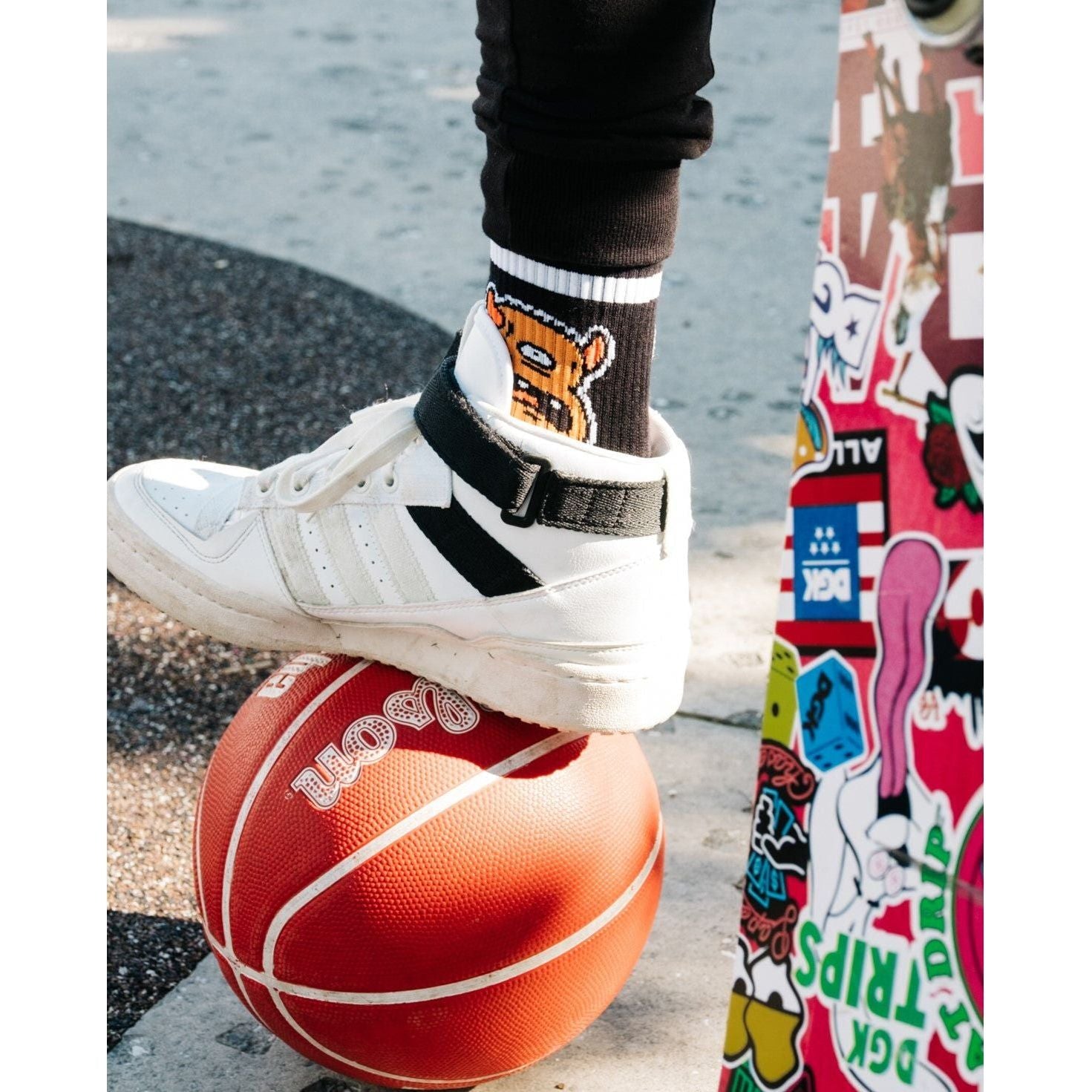 B Monster Skate Socks