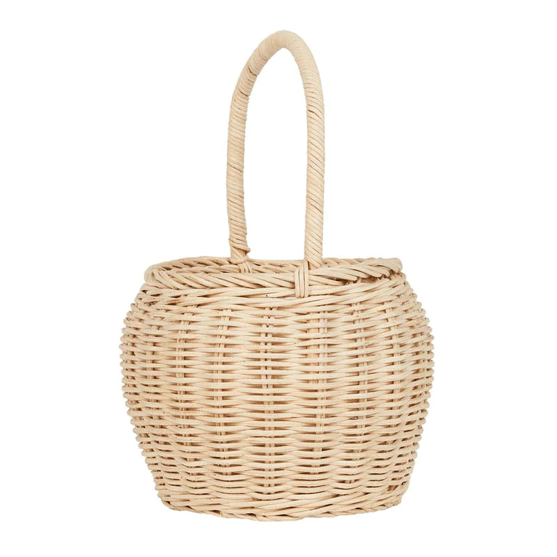 Rattan Big Berry Basket - Straw