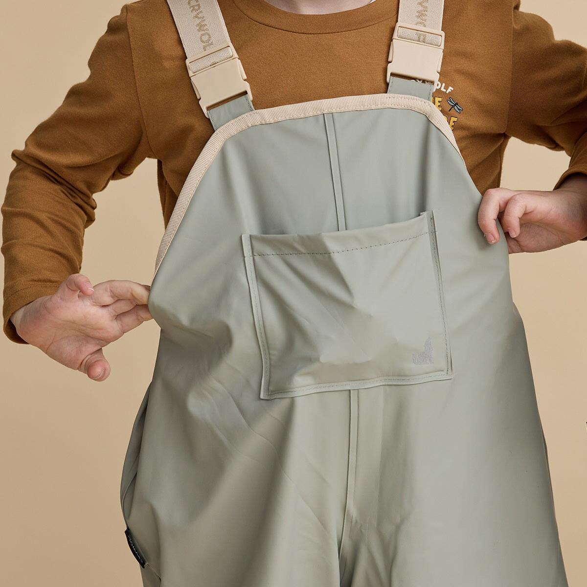 Rain Overalls - Moss