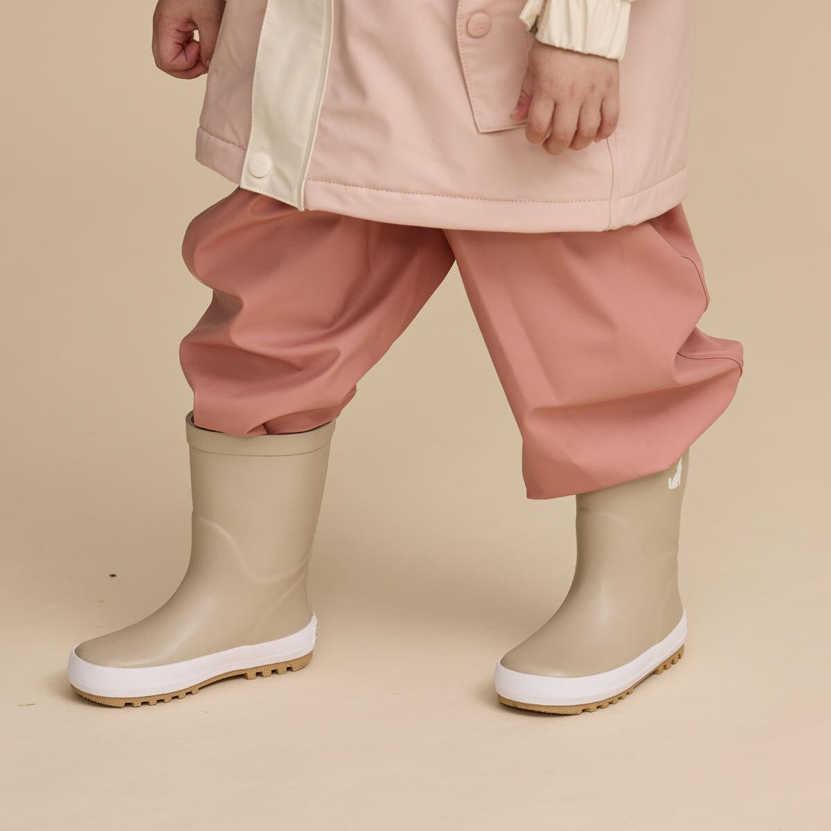 Rain Overalls - Wild Rose