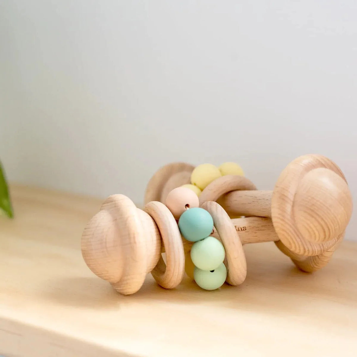 Lemon Wooden Rattle