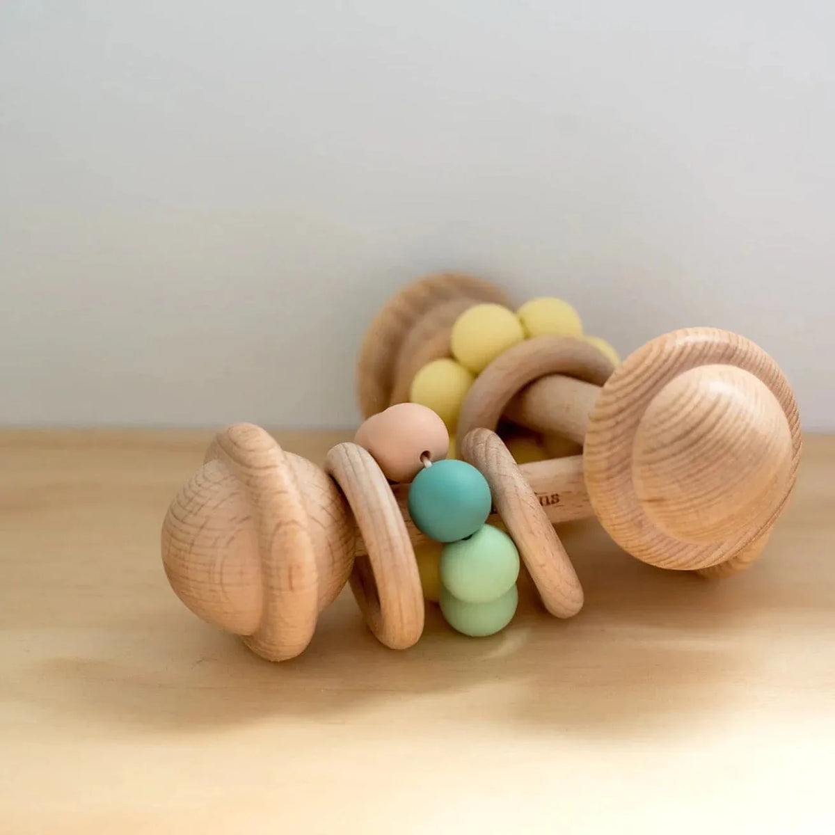 Lemon Wooden Rattle