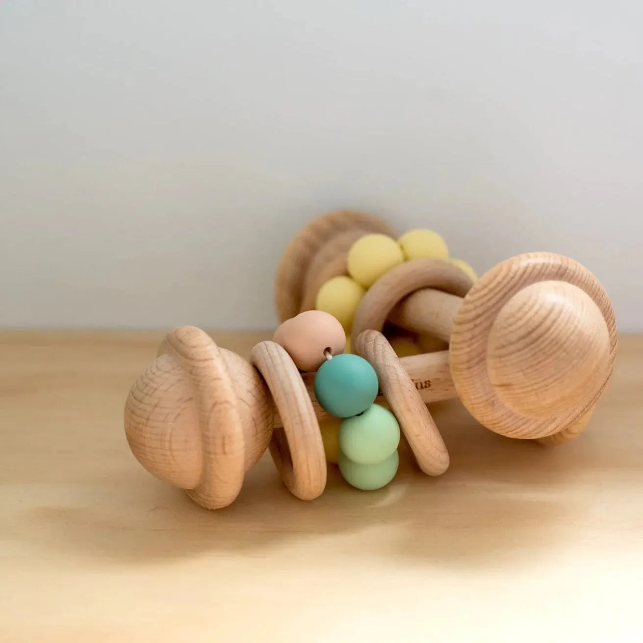Lemon Wooden Rattle