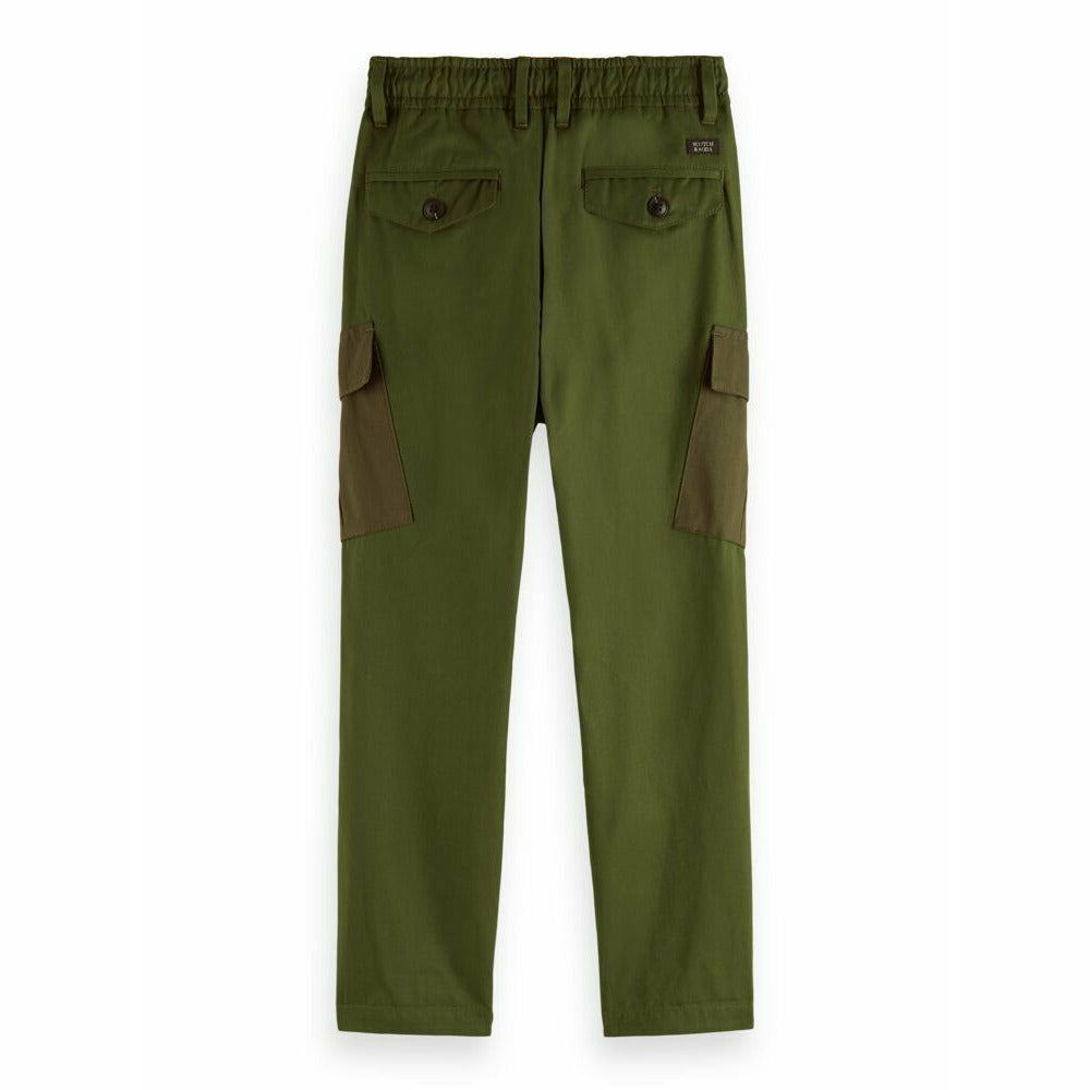 Relaxed Slim-Fit Cargo Pants - Jungle