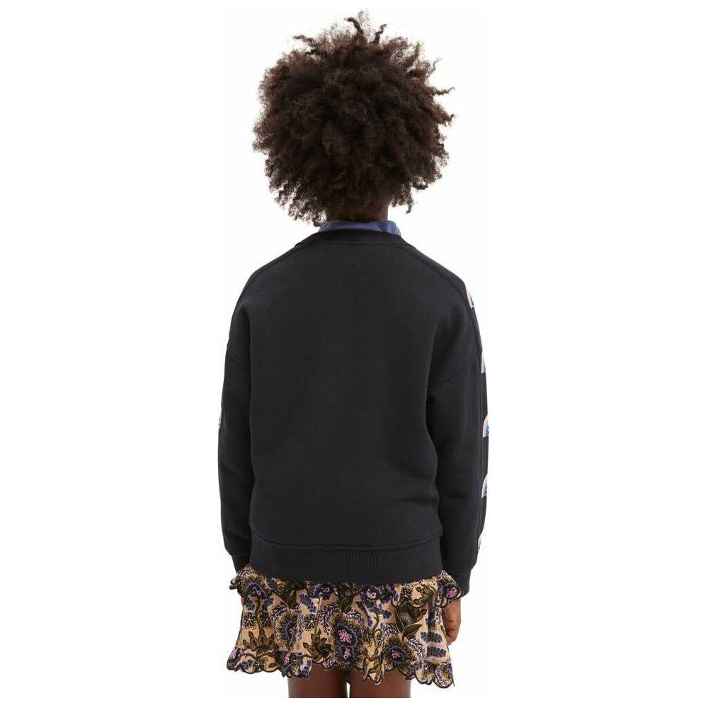 Loose-Fit Artwork Sweatshirt - Night