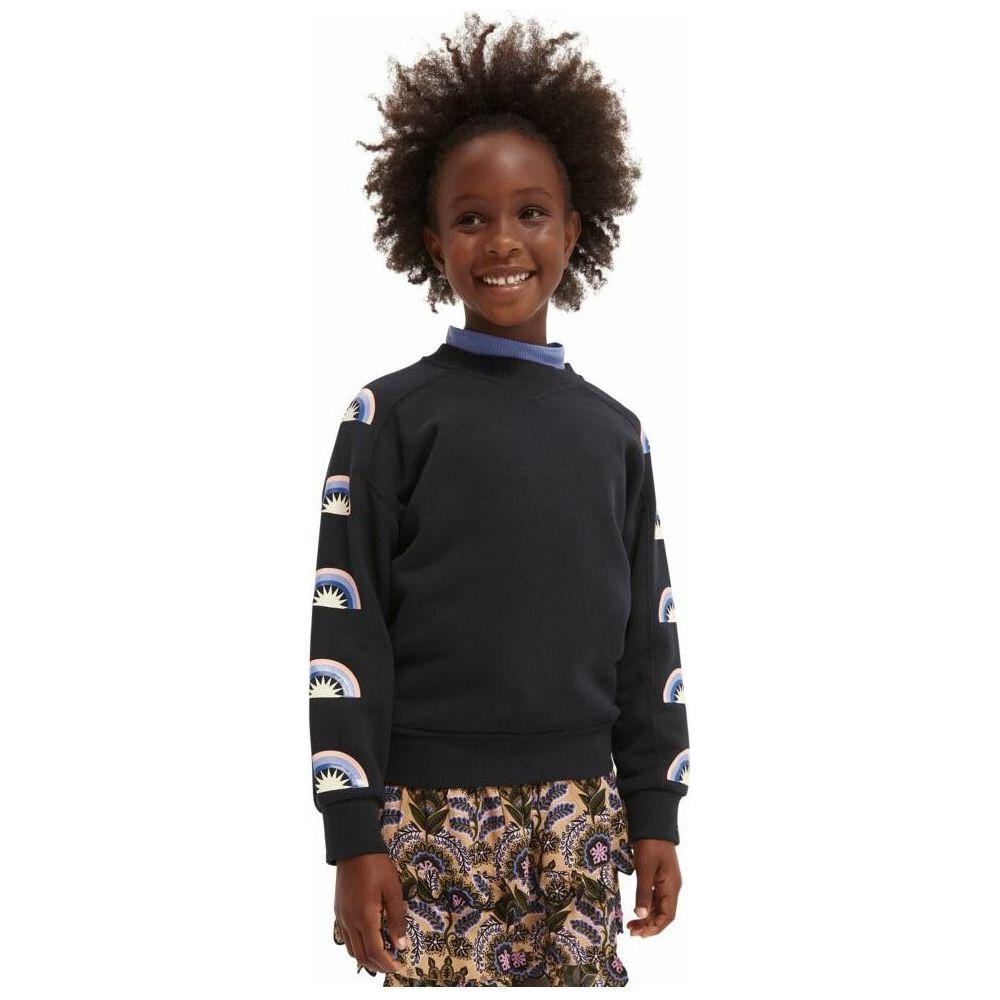 Loose-Fit Artwork Sweatshirt - Night