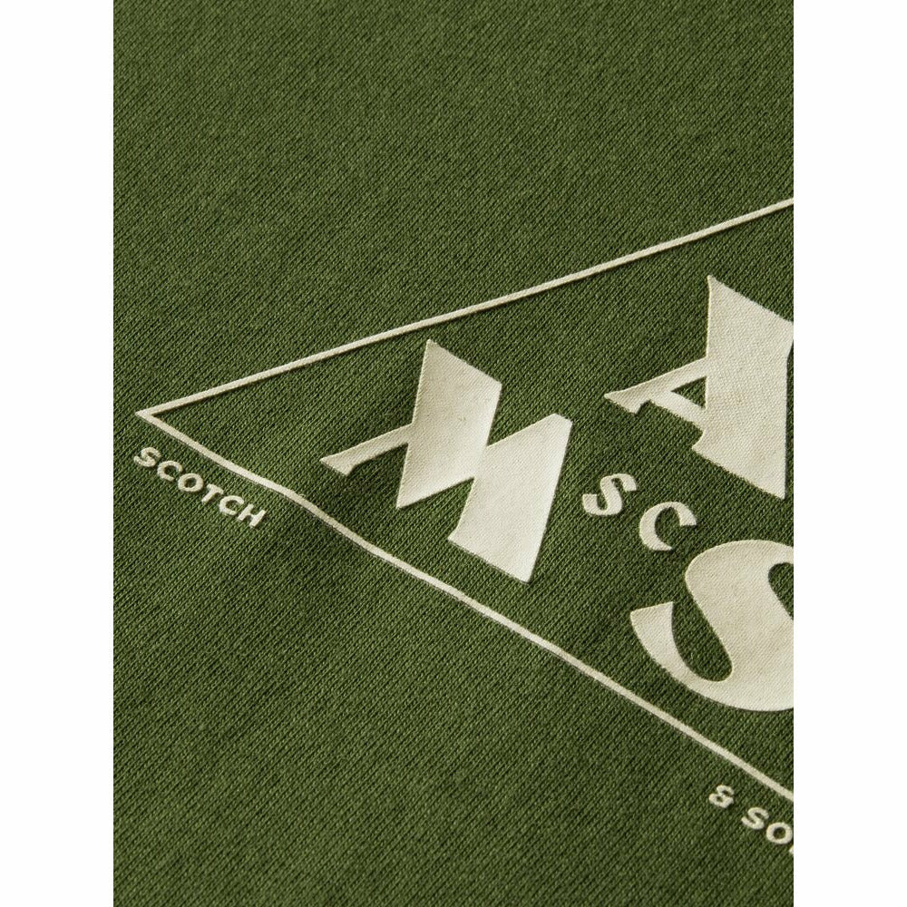 Long-Sleeved Artwork T-Shirt - Military