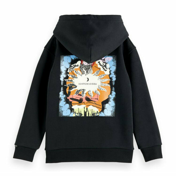 Amelia Earhart Artwork Hoodie - Black