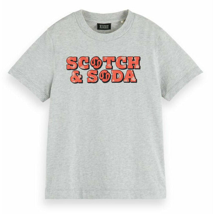 Regular-Fit Artwork T-Shirt - Grey Melange