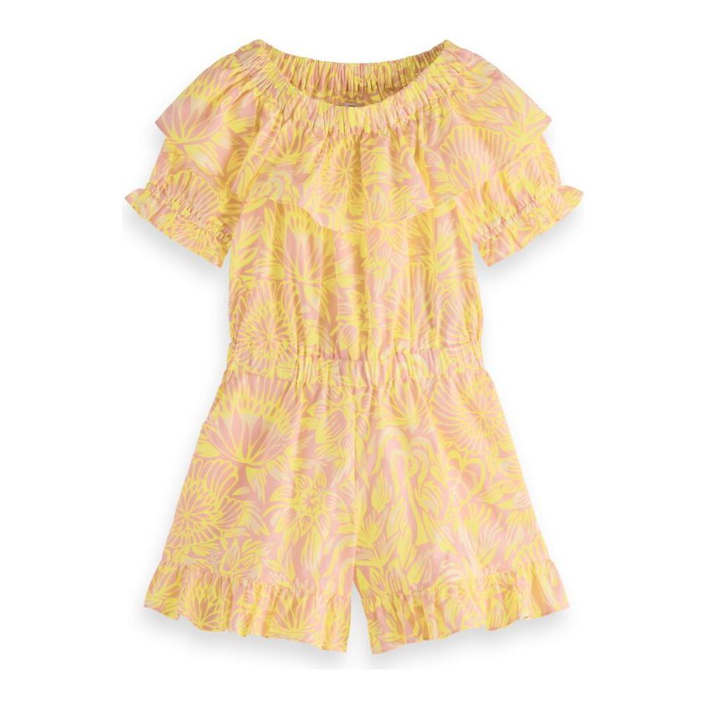 Ruffled Off-Shoulder Jumsuit