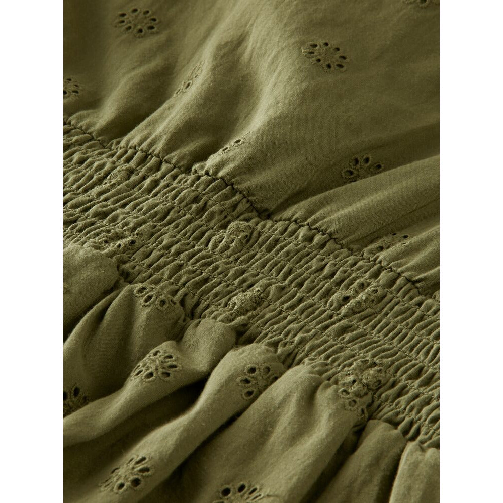 Broidery-Anglaise Dress - Bamboo