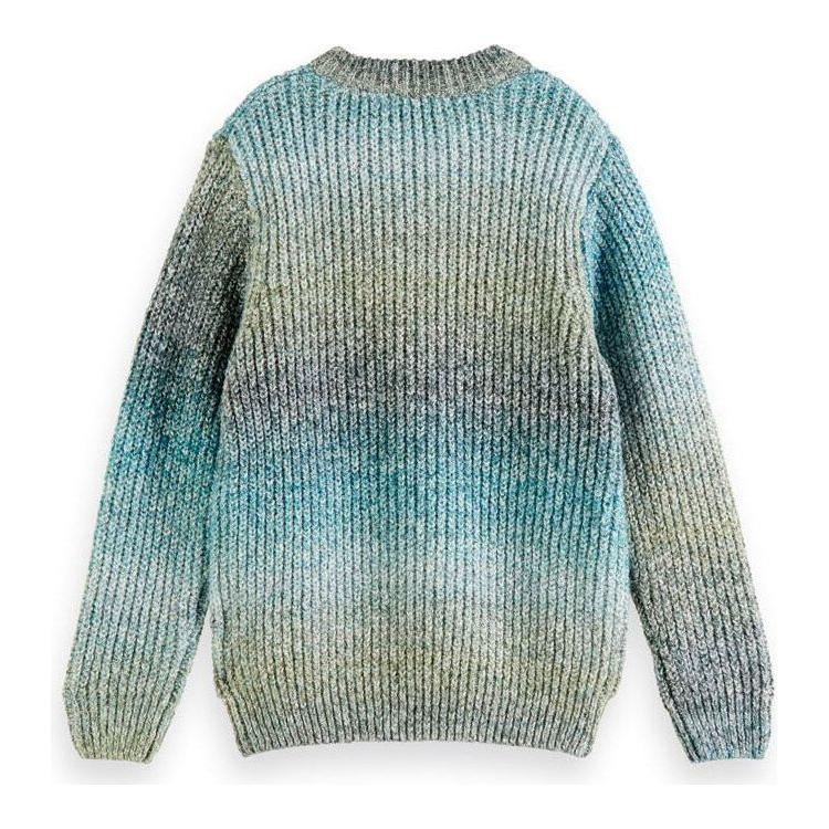 Gradient Crewneck Pullover Knit