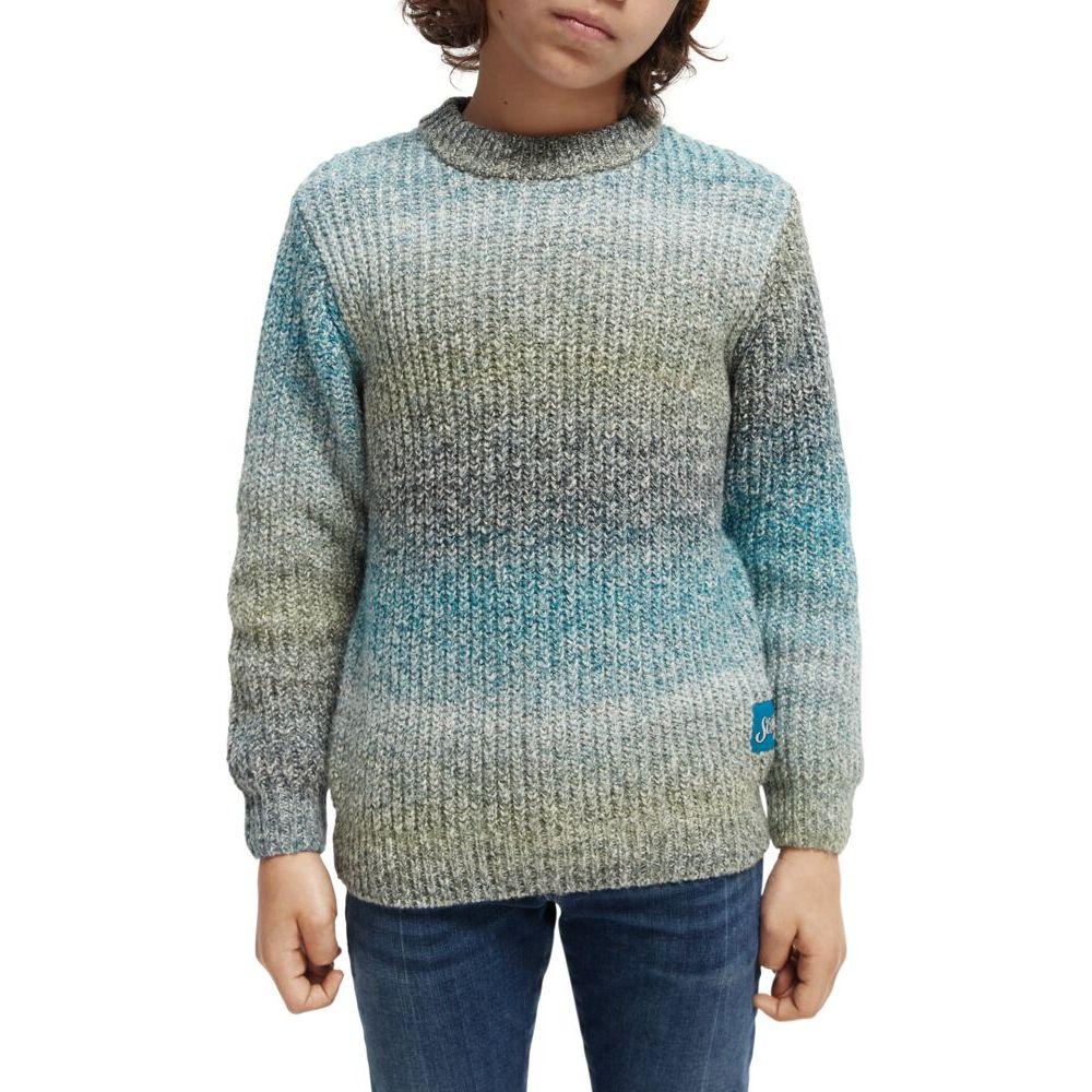 Gradient Crewneck Pullover Knit